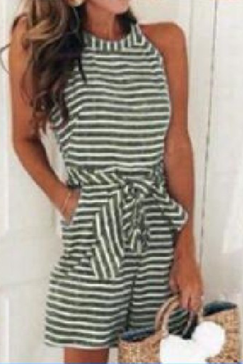 Tinke | Casual patchwork bandage with belt and loose collar (5 colors)