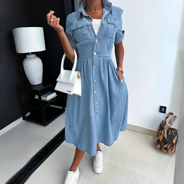 Willow | Denim Dress