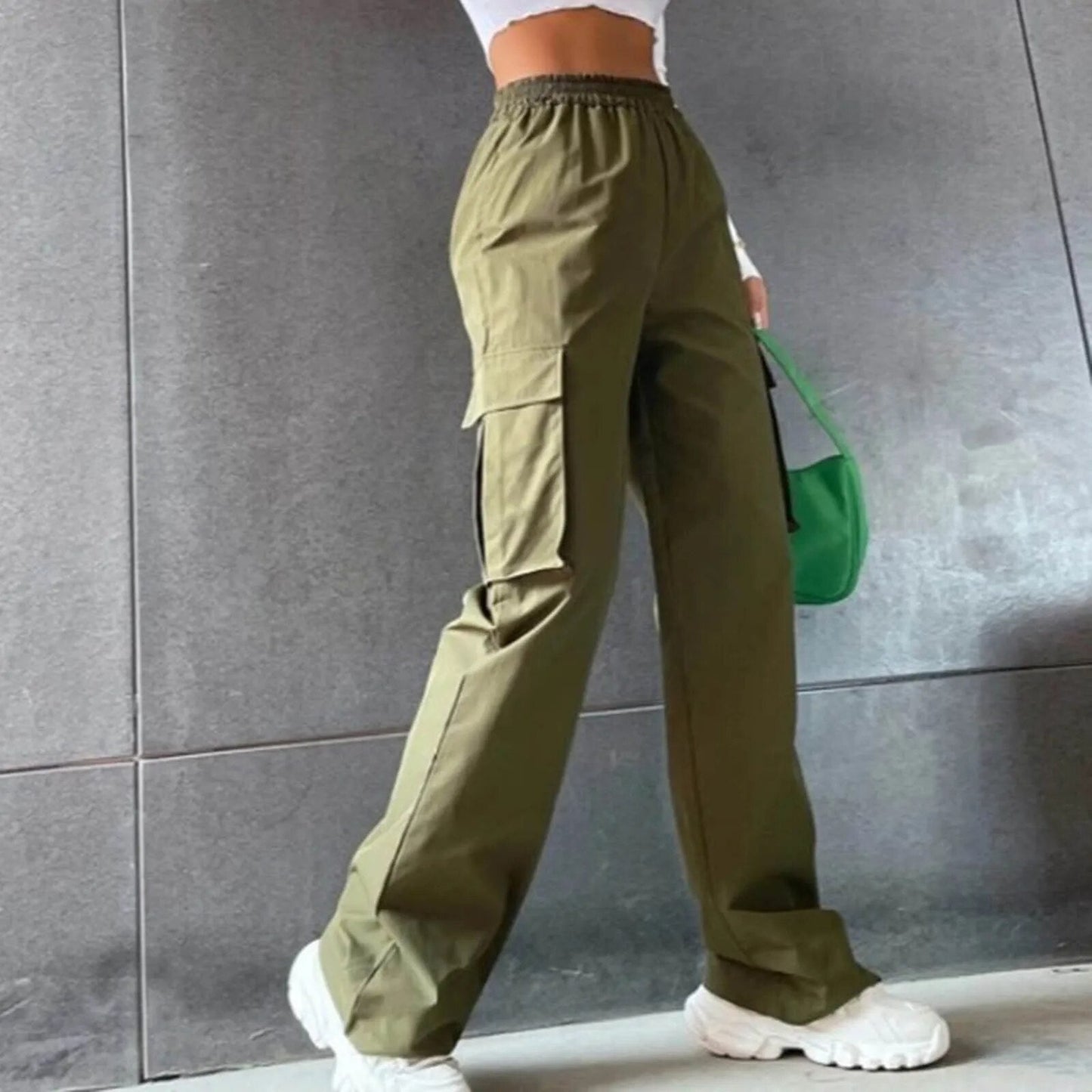 Trinidad | Autumn Women'S High Waist Cargo Pants