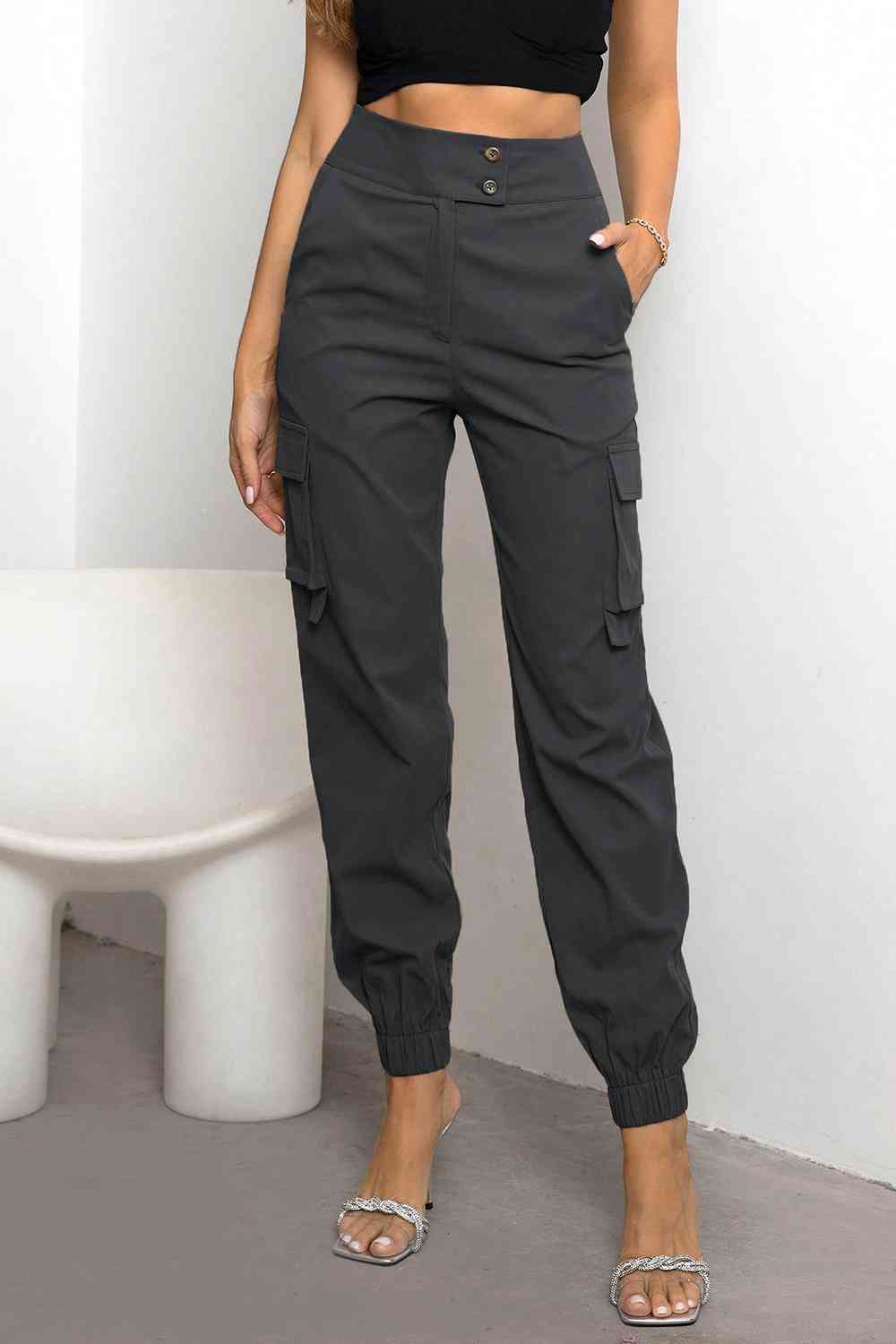Wanda | High-Waisted Cargo Pants