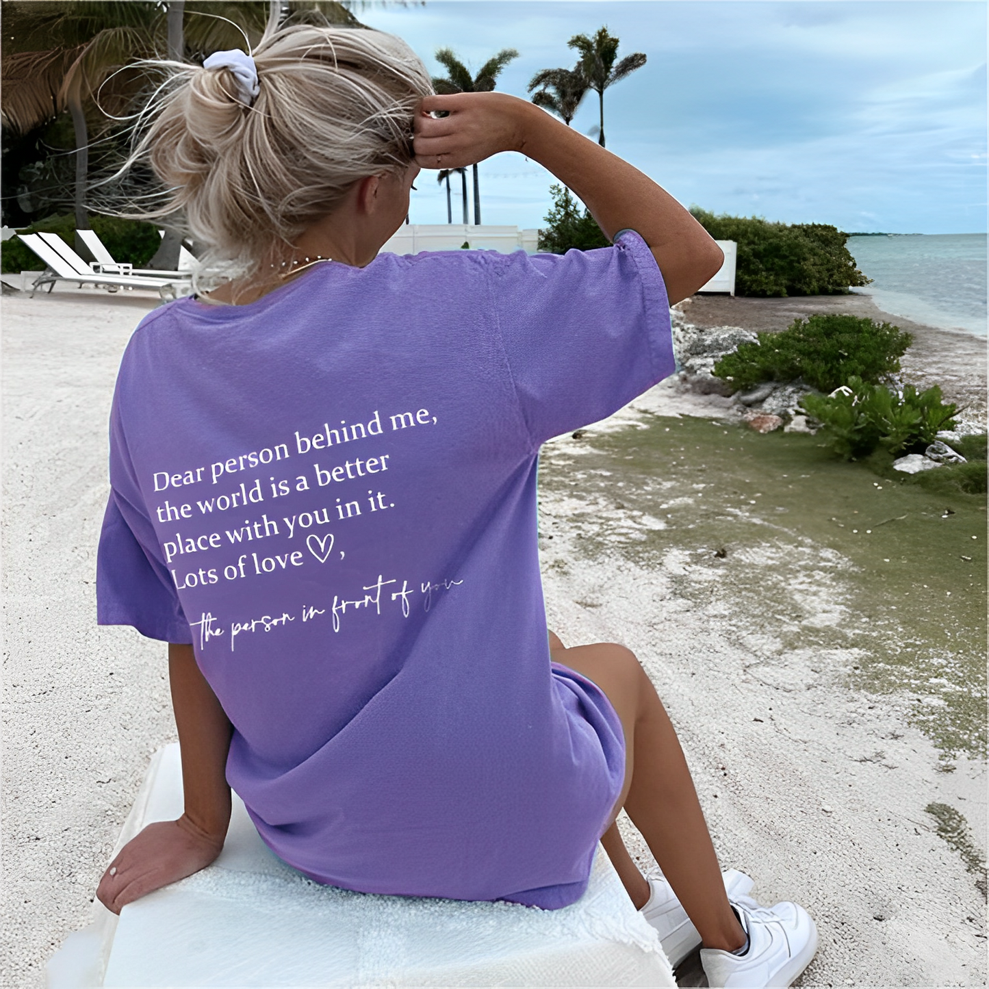 Vicky | Dear Person Behind Me' Unisex T-Shirt