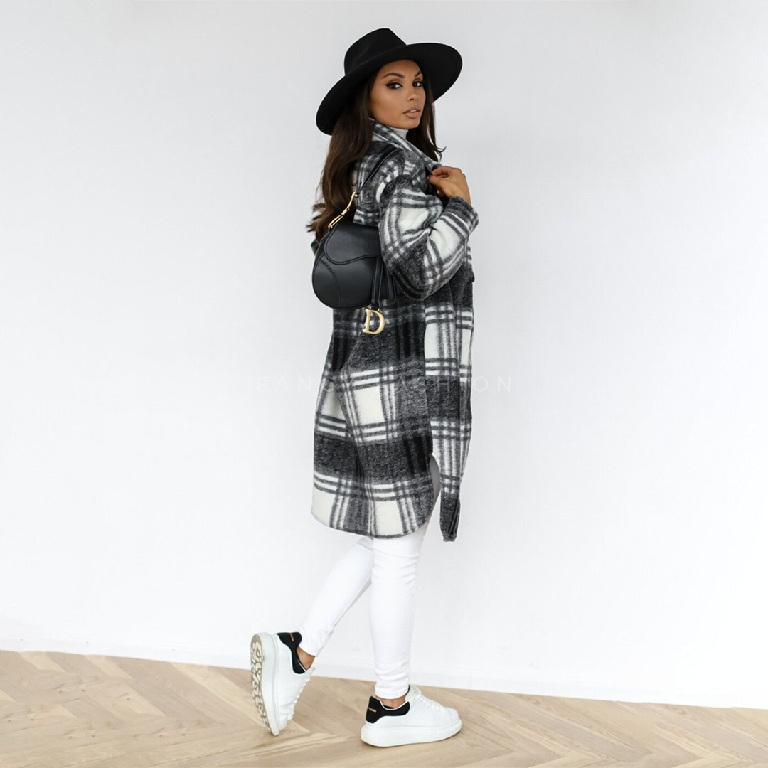 Acacia | Victoria ��� Checkered Coat for Women