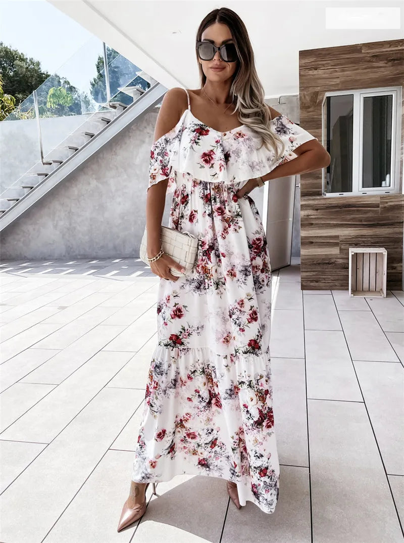 Viviana | Floral OffShoulder