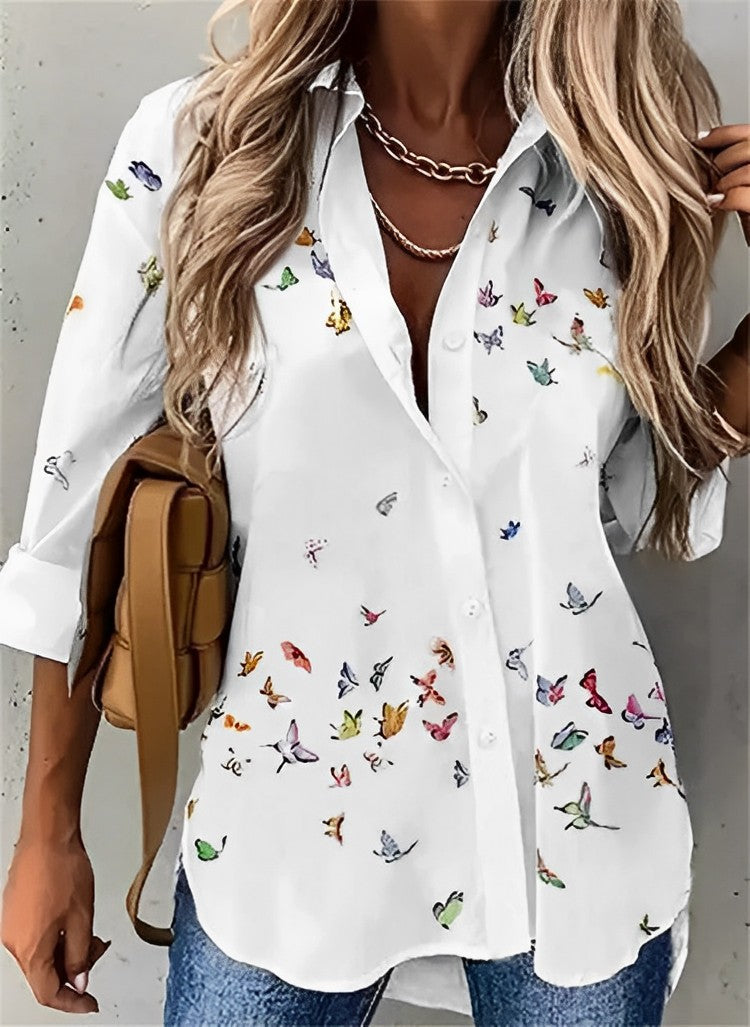 Xana | High Quality White Blouses With Beautiful Patterns