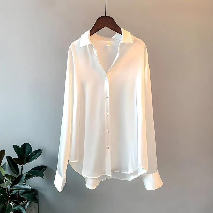 Viridiana | Silk Blouse For Women