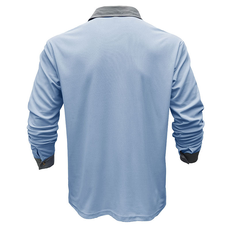 Waverly | Long-Sleeved Polo Shirt With Lapels