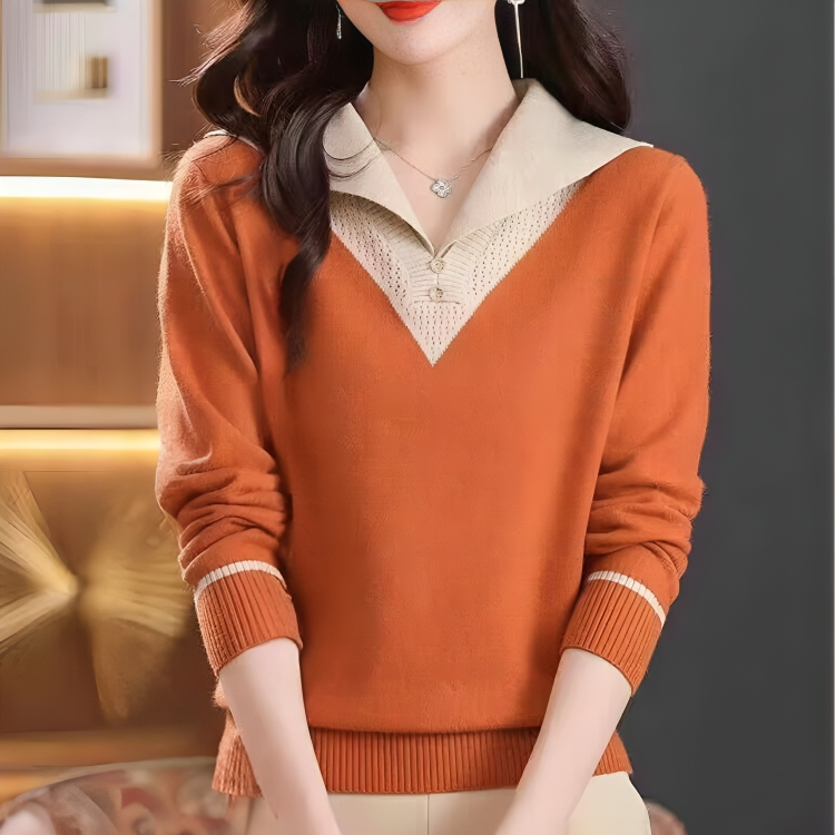 Úrsula | Elegant And Comfortable V-Neck Sweater