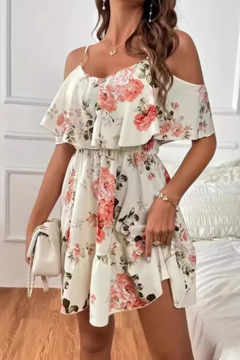 Theresa | Romantic offtheshoulder dress