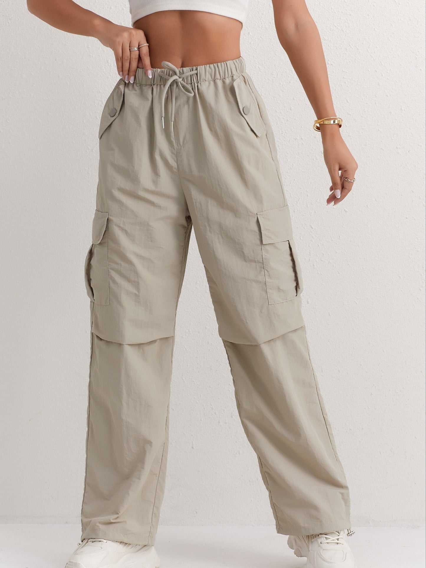 Ursula | Stylish And Comfortable Pink Cargo Pants For Women