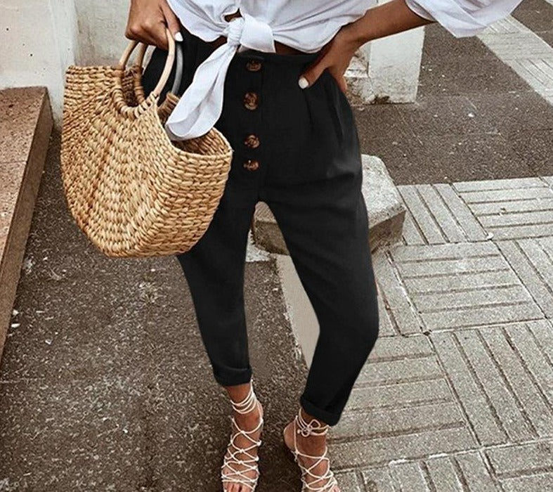 Wanda | Highwaisted casual pants