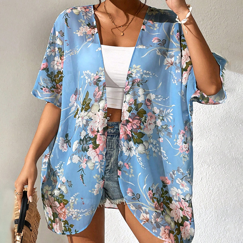 Tiana | Printed Beach Coat