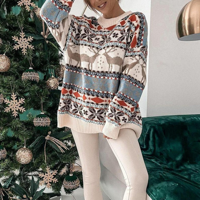 Tracey | Warm and sweet Christmas sweatshirt