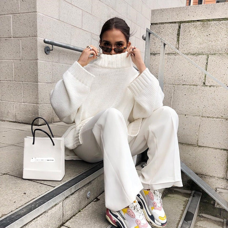 Thalía | Loose roll-neck sweaters for women