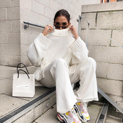 Thalía | Loose roll-neck sweaters for women