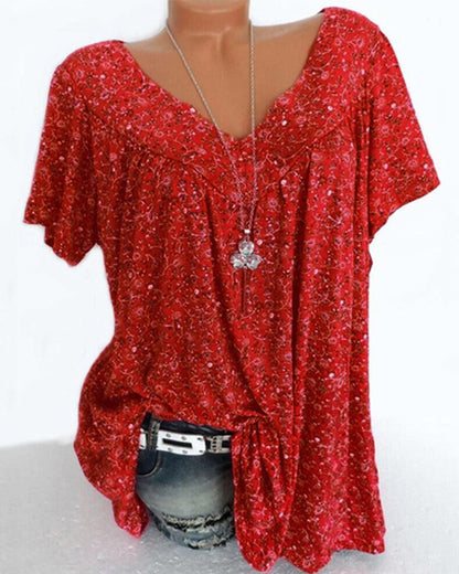 Aaliyah | Floral Women'S Summer Blouse