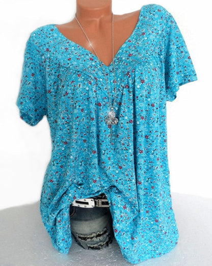 Aaliyah | Floral Women'S Summer Blouse