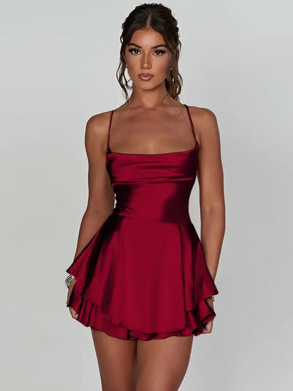 Xena | Seductive Silk Cocktail Dress