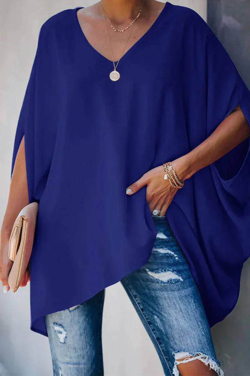 Vada | Elegant Loose Blouse For Spring And Summer