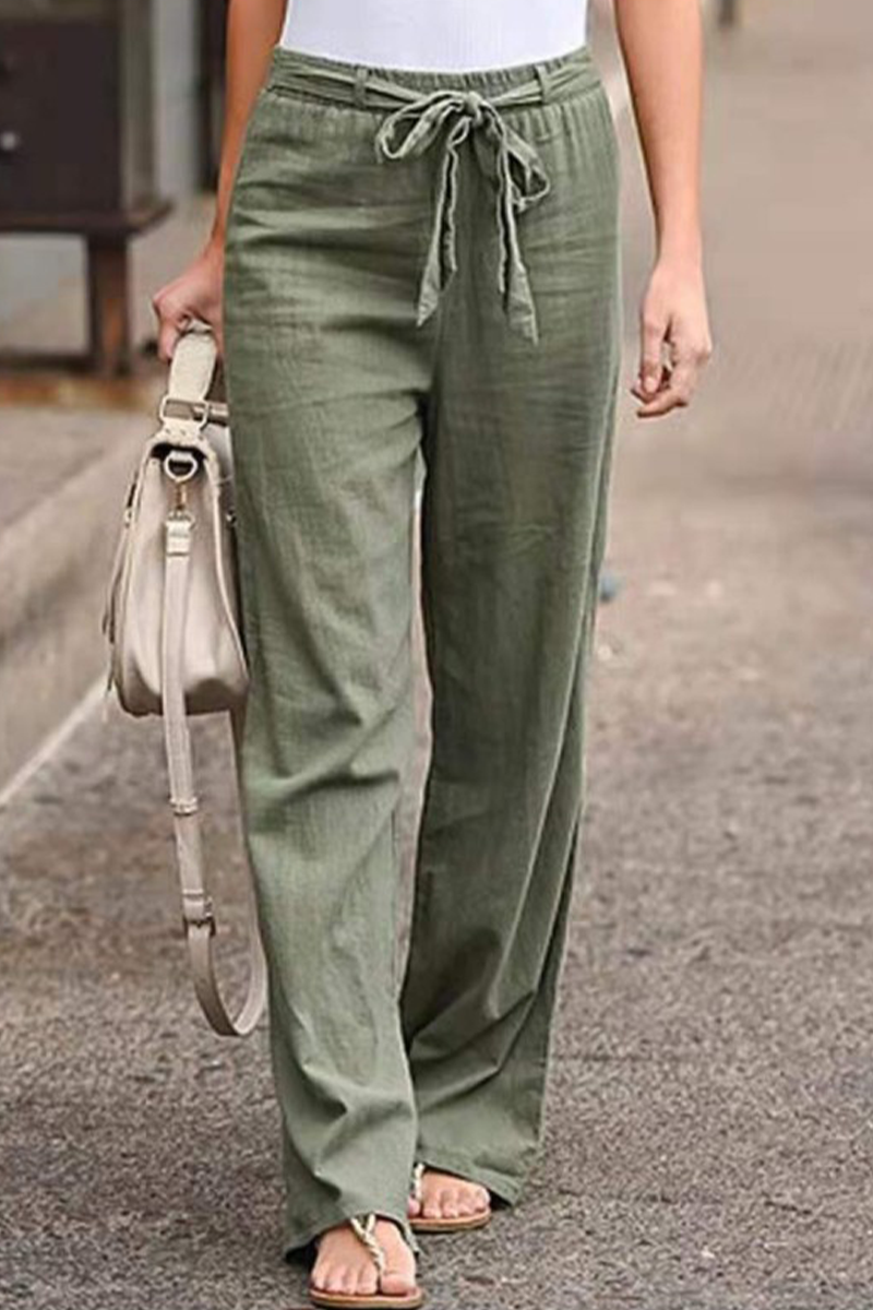Wendy | Casual straight leg wide leg trousers (6 colors)