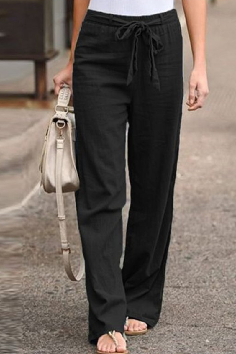 Wendy | Casual straight leg wide leg trousers (6 colors)