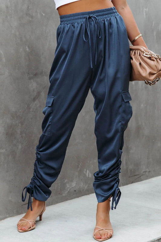 Valeria | Harlan casual pants in solid colors (3 colors)