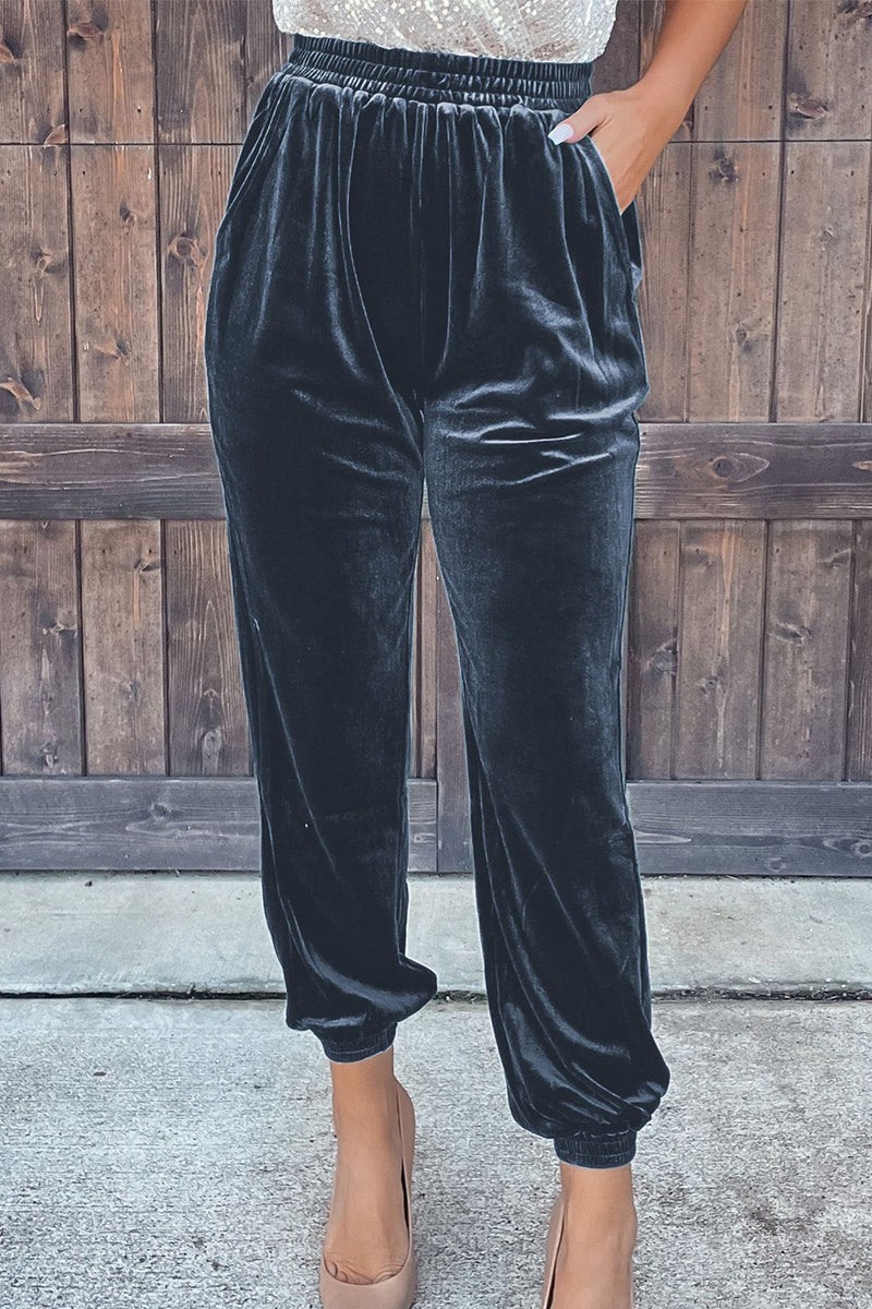 Thais | Plain straightleg casual street pants (7 colors)