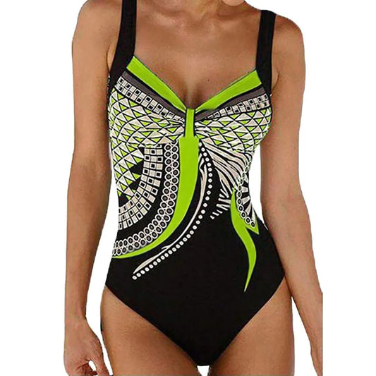 Xana | Graphic Print Swimsuit