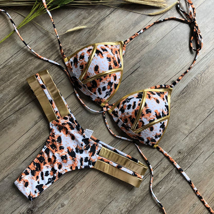 Veda | Bikini With Bronze Sides