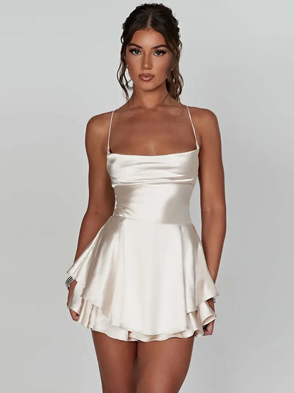 Xena | Seductive Silk Cocktail Dress