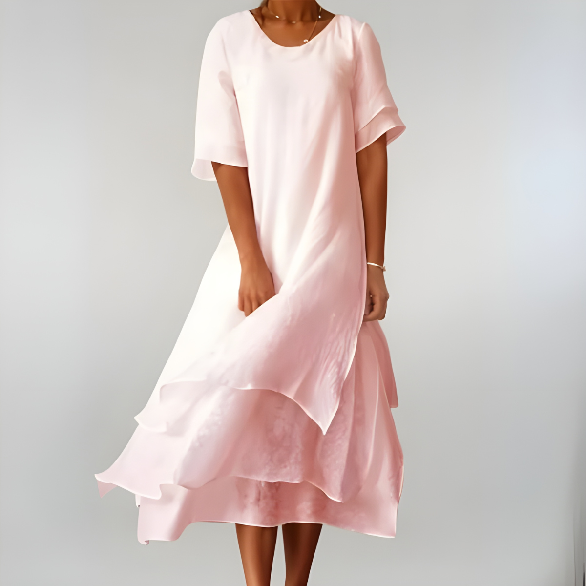 Tracy | Lightweight and elegant long cotton dress