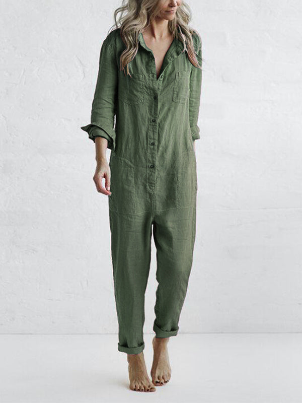 Vilma | Long sleeve jumpsuit