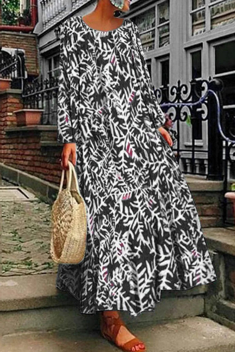 Victoria | Summer dress with print