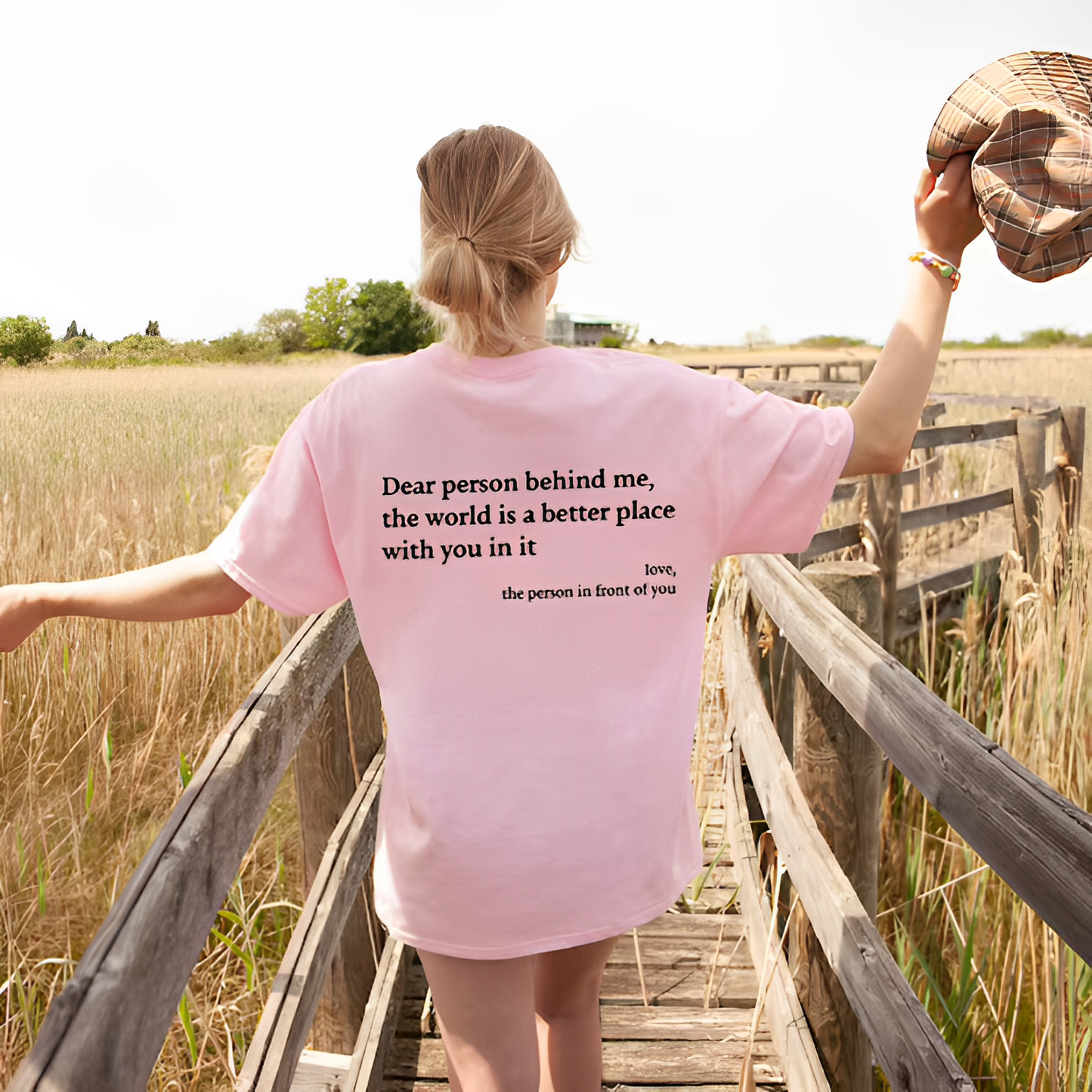 Vicky | Dear Person Behind Me' Unisex T-Shirt