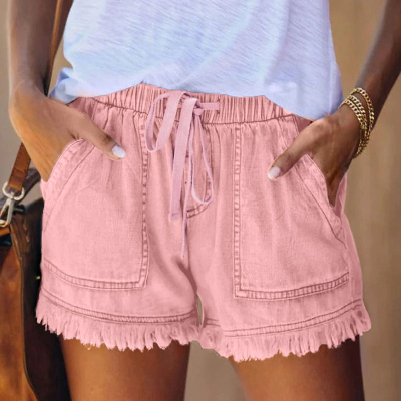 Willa | Stylish High-Waisted Denim Shorts For Trend-Conscious Women