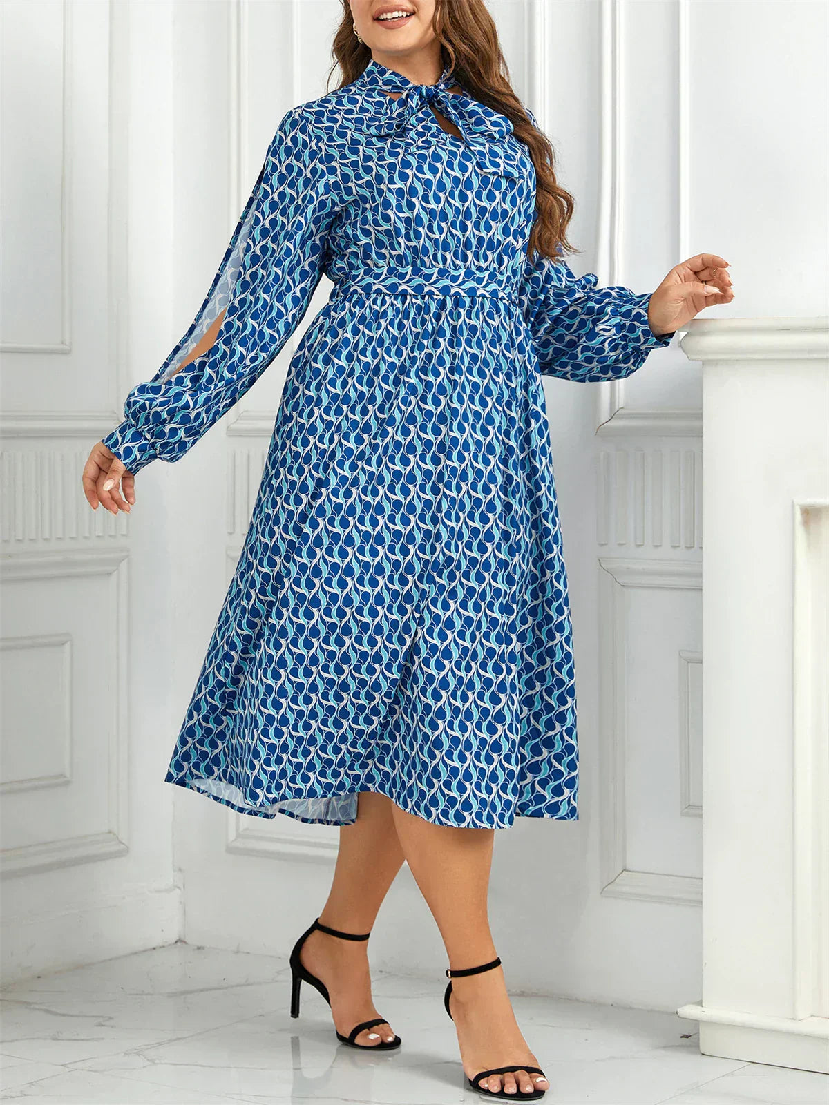 Acacia | Plus Size Dress Elastic Waist