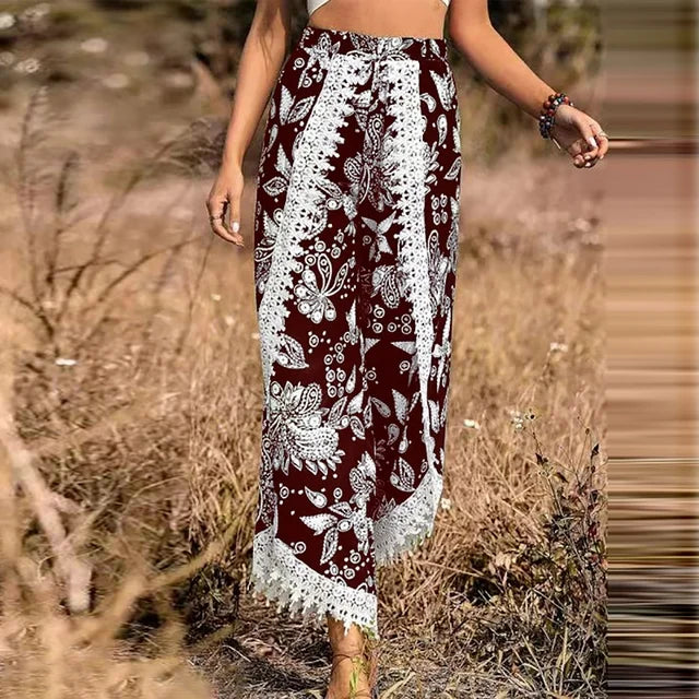 Vía | Elegant lace trousers