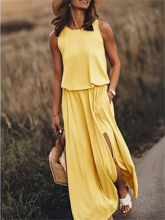 Thomas | Simple Boho Maxi Dress Made Of Modal In Different Colors