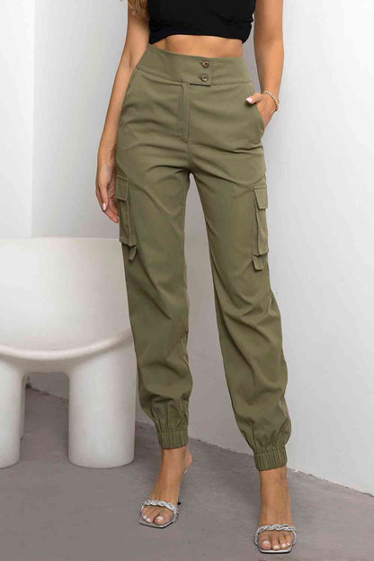 Wanda | High-Waisted Cargo Pants