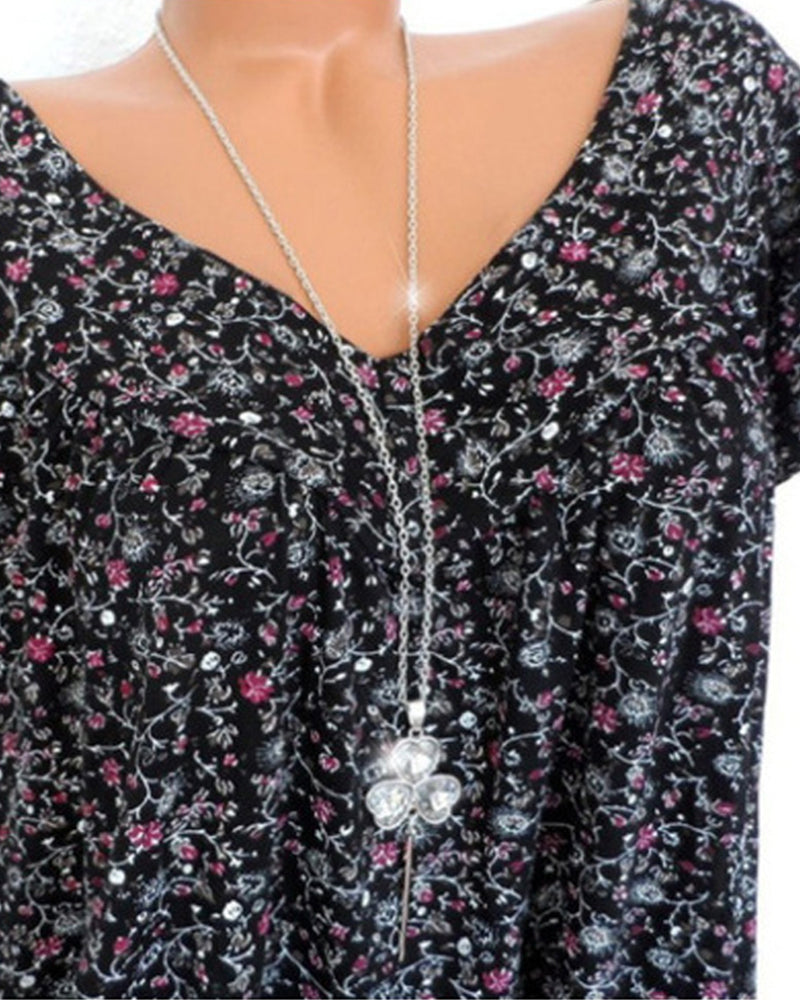 Aaliyah | Floral Women'S Summer Blouse