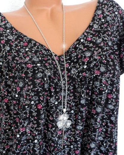 Aaliyah | Floral Women'S Summer Blouse