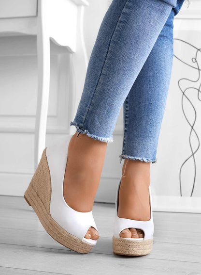 Wanda | Suede wedge espadrilles
