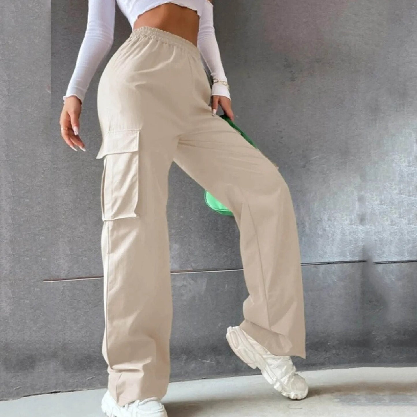 Trinidad | Autumn Women'S High Waist Cargo Pants