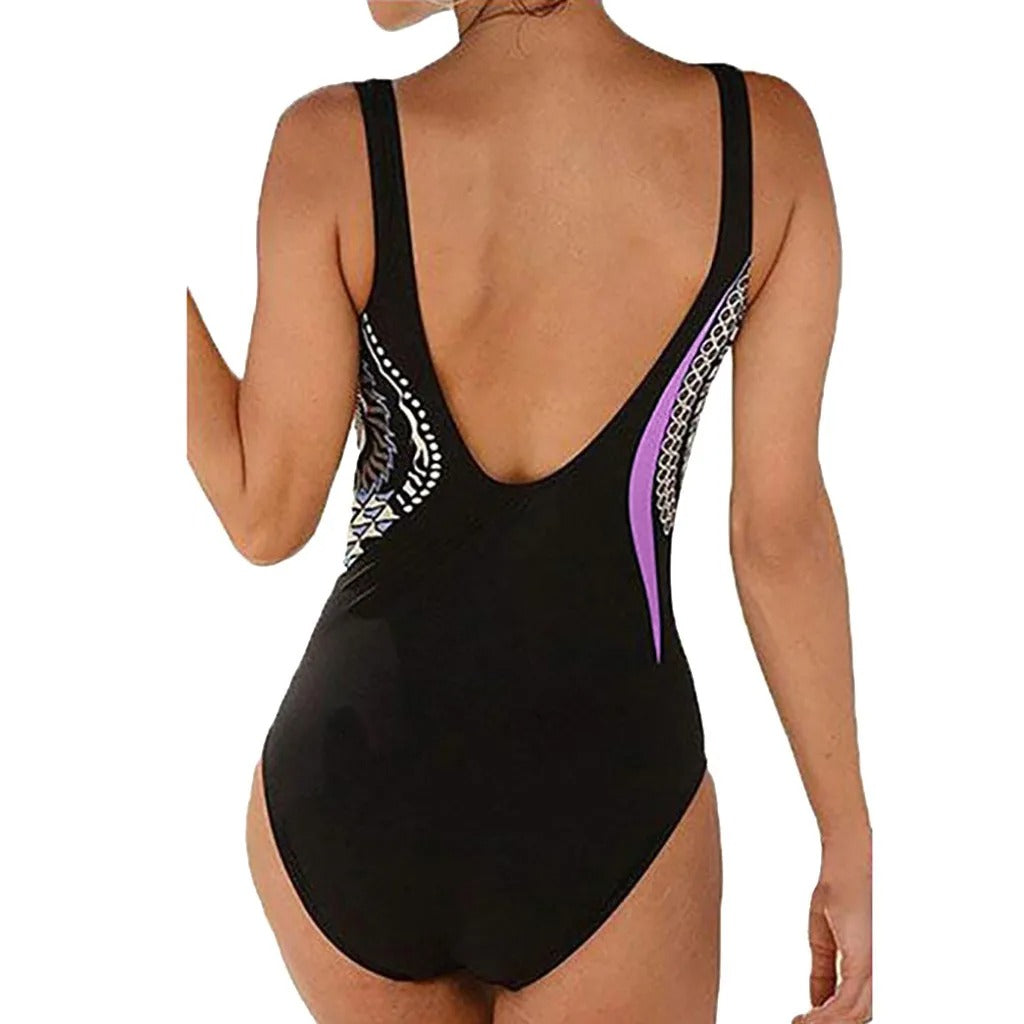 Xana | Graphic Print Swimsuit