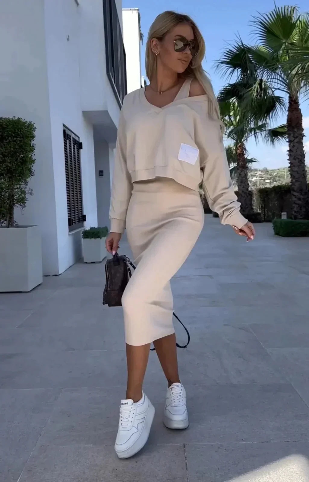 Valeria | Dress With Sweater