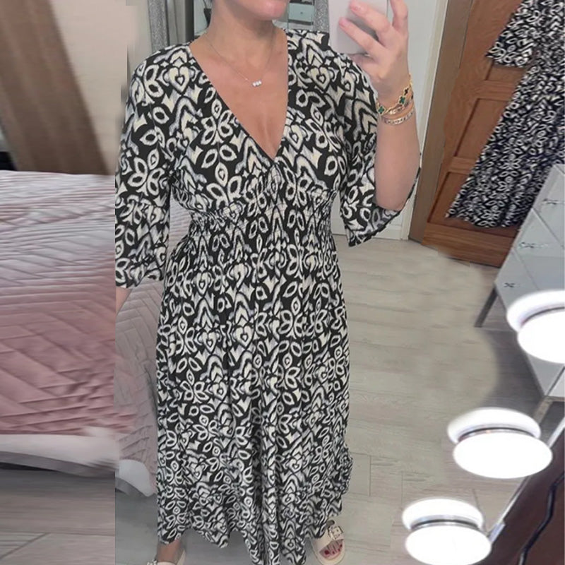 Verónica | Chic Dress With Flared Sleeves