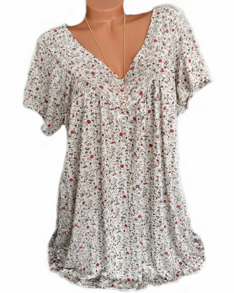 Aaliyah | Floral Women'S Summer Blouse