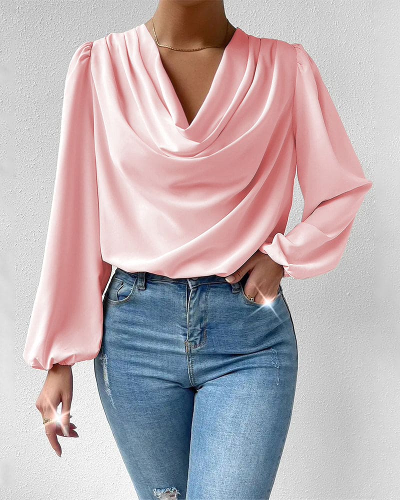 Valeria | Loose-Fitting Long-Sleeved Blouse