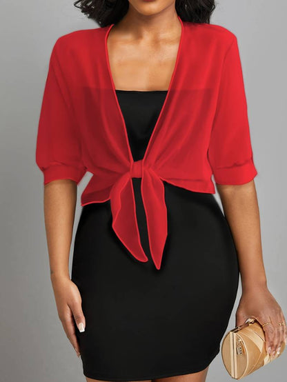 Tracey | Elegant Open Front Blouse For Women