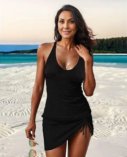 Vesta | Simple And Attractive Plain Color Swimwear