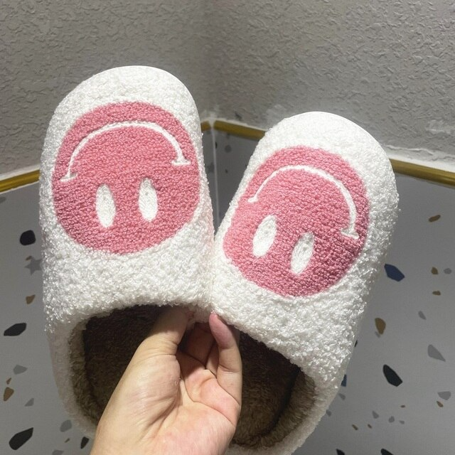 Undina | Smiley Face Slippers���: for women